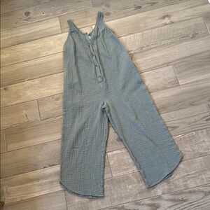 muslin linen style jumpsuit